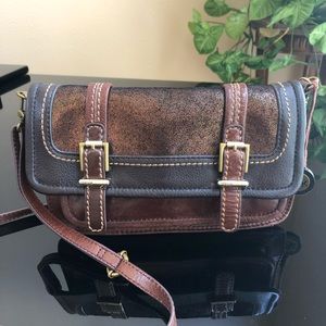 The Sak Multi Toned Leather Crossbody EUC
